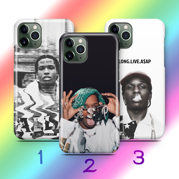 ASAP Rocky 6 Phone Case Cover For Apple iPhone 11 12 13 14 15 PRO PLuS MiNI MAX Models Rap Music Singer American Rapper Hip Hop Rnb Star Mtv