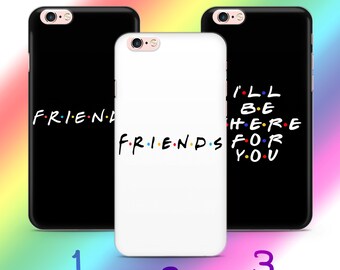 Friends 1 Phone Case Cover For Apple iPhone 5 SE 2020 2022 6 7 8 X Xs XR MaX PLuS Models Sitcom Iconic TV Show Rachel Joey Chandler Monica