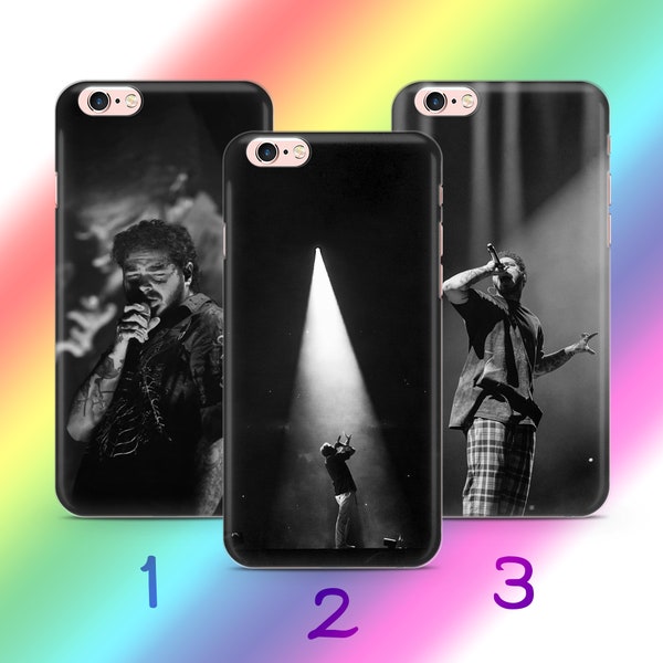 Post Malone 1 Phone Case Cover For Apple iPhone 5 SE 2020 2022 6 7 8 X Xs XR MaX PLuS Models Rap Music Singer Pop Hip Hop Youth Perform MTV