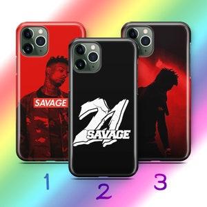 21 Savage 1 Phone Case Cover For Apple iPhone 11 12 13 14 15 16 PRO PLuS MiNI MAX Model Rap Music Singer Hip Hop Rapper Legend MTV Favorite