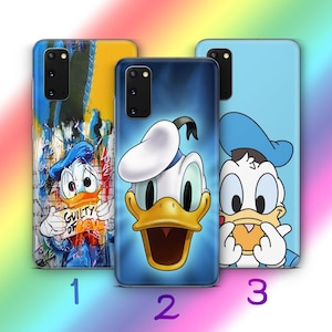 Custodia per telefono Donald Duck 9 per Samsung Galaxy S20 S21 S22 S23 S24 FE S25 Plus Ultra Disney Cartoon Daisy Duck Duck Tales Topolino