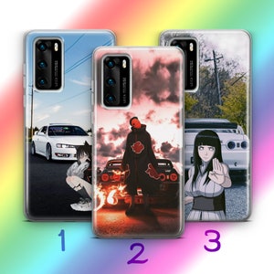 Anime JDM 4 Phone Case Cover For Huawei P9 P10 P20 P30 P40 Lite PRO Plus LG G5 G6 Models Inspired Japanese Fast Sports Cars Cartoon Girl Boy