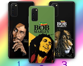 Bob Marley 7 Phone Case Cover For MANY VARIOUS Samsung Galaxy Models Popular Classic Jamaican Reggae Song Singer Radio