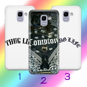Thug Life 3 Phone Case Cover For Samsung Galaxy A3 A5 A6 A7 A8 J3 J5 J6 J7 Models Iconic Slang Text Tattoo Tattoos Gangsta Gangster Ways