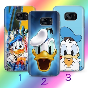 Custodia per telefono Donald Duck 9 per Samsung Galaxy S5 S6 S7 S8 S9 Edge Plus LTE NEO modelli Disney Cartoon Paperina Duck Tales Topolino