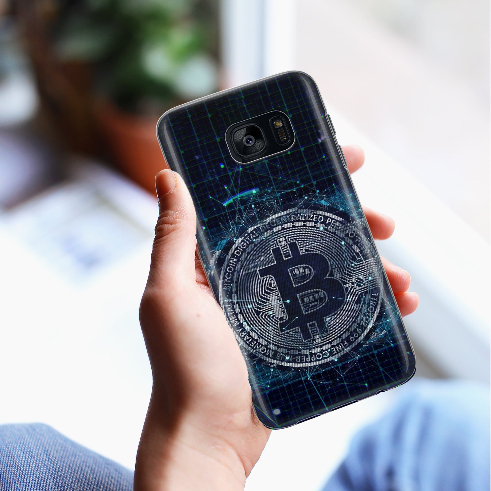 Crypto 5 Phone Case Cover for Samsung Galaxy S5 S6 S7 S8 S9 Edge Plus LTE  NEO Models Cryptocurrency Market Theme Trading Virtual Money Trade - Etsy