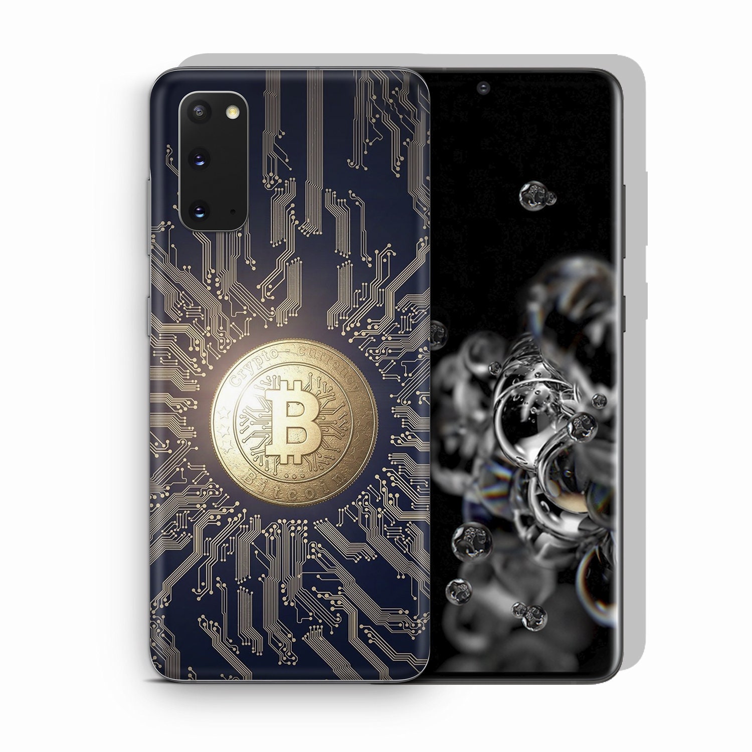 Crypto 1 Telefoon Geval Voor Samsung Galaxy S20 S21 S22 S23 S24 S25 FE Plus  Ultra Edge Cryptocurrency Markt Thema Handelen virtueel geld - Etsy België
