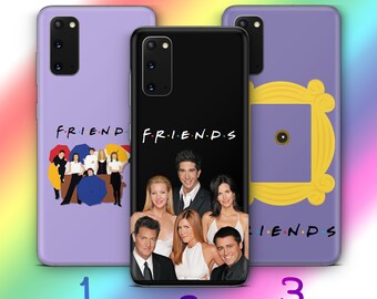 Friends 3 Phone Case Cover For MANY VARIOUS Samsung Galaxy Models Sitcom Iconic TV Show Rachel Joey Chandler Monica Ross Phoebe