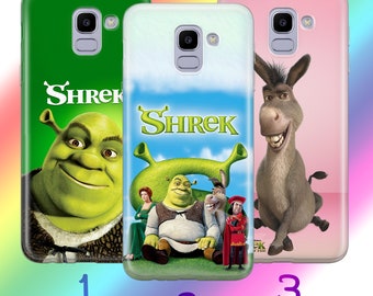 Shrek 4 Phone Case Cover For Samsung Galaxy A3 A5 A6 A7 A8 J3 J5 J6 J7 Models Disney Cartoon Shrek The Ogre Prince Charming Princess Fiona
