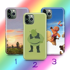 Shrek 2 Telefoon Case Cover Voor Apple iPhone 11 12 13 14 15 16 PRO PLuS Mini MAX Model Disney Cartoon Shrek The Ogre Prince Charming Prinses