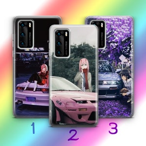 Anime JDM 1 Phone Case Cover For Huawei P9 P10 P20 P30 P40 Lite PRO Plus LG G5 G6 Models Inspired Japanese Fast Sports Cars Cartoon Girl Boy
