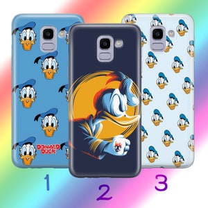 Custodia per telefono Donald Duck 7 per Samsung Galaxy A3 A5 A6 A7 A8 J3 J5 J6 J7 Modelli Disney Cartoon Daisy Duck Duck Tales Topolino Divertente