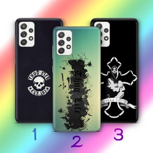 Thug Life 7 Phone Case Cover For Samsung A13 A14 A15 A16 A25 A26 A33 A34 A35 A36 A53 A54 A55 A56 A72 A73 + More Models Iconic Text Tattoo