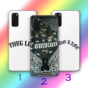 Thug Life 3 Phone Case Cover For MANY VARIOUS Samsung Galaxy Models Iconic Slang Text Tattoo Tattoos Gangsta Gangster Ways