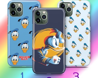Funda para teléfono Donald Duck 7 para Apple iPhone 11 12 13 14 15 16 y 17 Air PRO Plus Mini Max Disney Cartoon Daisy Duck Duck Tales Mickey Mouse