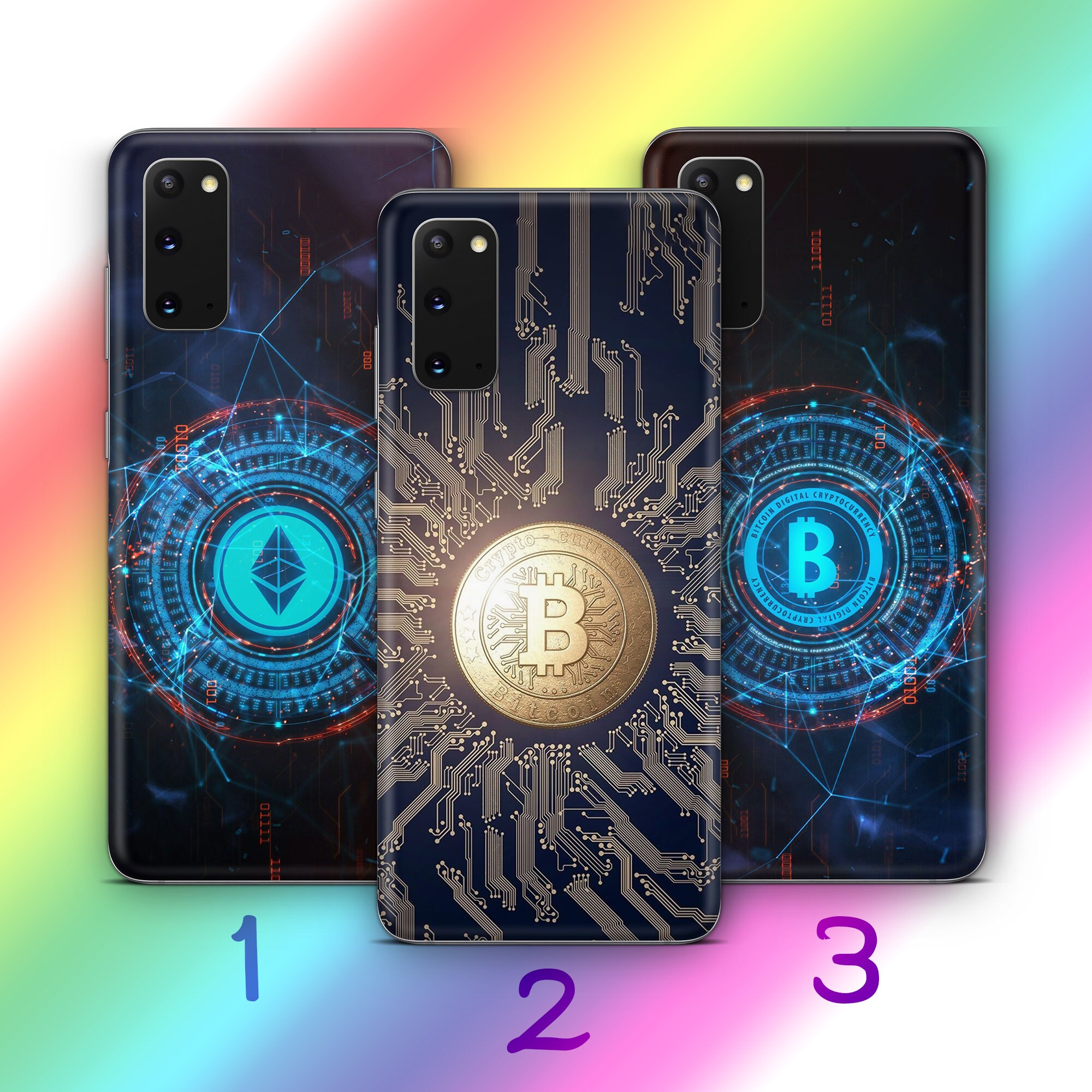 Crypto 1 Phone Case for Samsung Galaxy S20 S21 S22 S23 S24 S25 FE Plus  Ultra Edge Cryptocurrency Market Theme Trading Virtual Money - Etsy