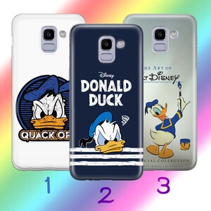 Custodia per telefono Donald Duck 8 per Samsung Galaxy A3 A5 A6 A7 A8 J3 J5 J6 J7 Modelli Disney Cartoon Daisy Duck Duck Tales Topolino Divertente