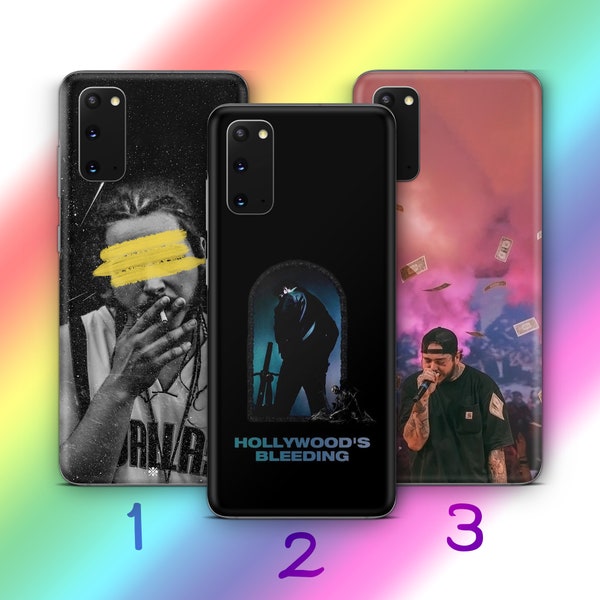 Post Malone 2 Phone Case Cover For Samsung Galaxy S10 S20 S21 S22 S23 FE S24 Plus Ultra Rap Music Singer Pop Hip Hop Youth Performer MTV
