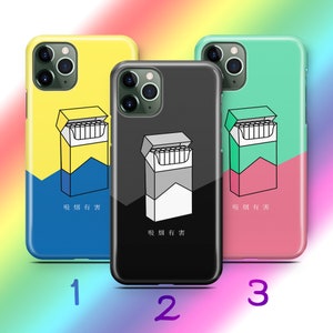Cigarette 1 Phone Case Cover For Apple iPhone 11 12 13 14 15 16 PRO PLuS MiNI MAX Model Cigarettes Rolling Cigar Smoke Smokers Ashtray Ash
