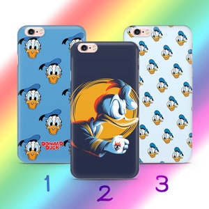 Custodia per telefono Donald Duck 7 per Apple iPhone 5 SE 2020 2022 6 7 8 X Xs XR MaX PLuS Modelli Disney Cartoon Paperina Racconti Topolino