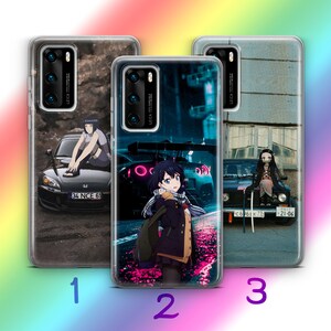 Anime JDM 3 Phone Case Cover For Huawei P9 P10 P20 P30 P40 Lite PRO Plus LG G5 G6 Models Inspired Japanese Fast Sports Cars Cartoon Girl Boy