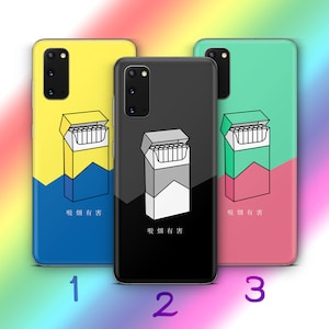 Cigarette 1 housse de téléphone pour Samsung Galaxy S20 S21 S22 S23 S24 FE S25 Plus Ultra cigarettes rouler fumée de cigare fumeurs cendrier cendre
