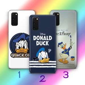 Donald Duck 8 Phone Case Cover For MANY VARIOUS Samsung Galaxy Models Disney Cartoon Daisy Duck Duck Tales Mickey Mouse Funny Duck