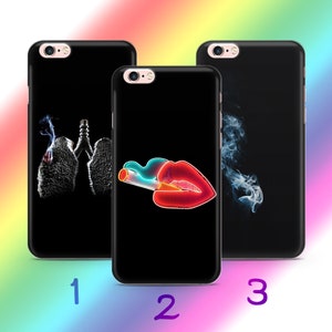 Cigarette 4 Phone Case Cover For Apple iPhone 5 SE 2020 2022 6 7 8 X Xs XR MaX PLuS Models Cigarettes Rolling Cigar Smoke Smokers Ashtray
