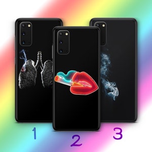 Cigarette 4 housse de téléphone pour Samsung Galaxy S20 S21 S22 S23 S24 FE S25 Plus Ultra cigarettes à rouler fumée de cigare cendrier cendrier