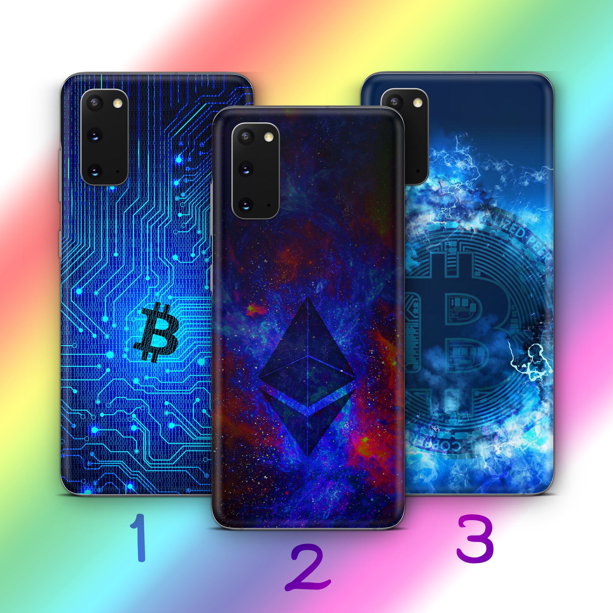 Crypto 4 Phone Case for Samsung Galaxy S20 S21 S22 S23 S24 S25 FE Plus  Ultra Edge Cryptocurrency Market Theme Trading Virtual Money - Etsy
