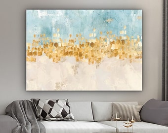 Large Original Beige Abstract Painting For Living Room Contemporary Paintings, Beige Painting Brown Painting, Ready To Hang