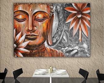 Buddha Canvas Art, Asian Wall Art, Buddha Wall Art, Meditation Canvas Art,Buddha Poster,Buddhist Print,Meditation Wall Art,Buddhist Wall Art