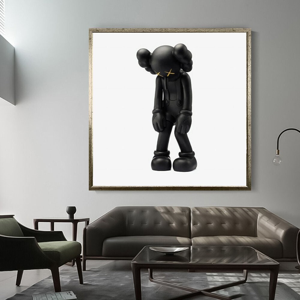 Kaws Supreme Louis Vuitton Canvas poster wall art home decor