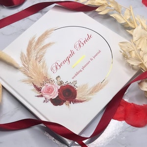 Bengali Braut Hochzeitsplaner & Tagebuch