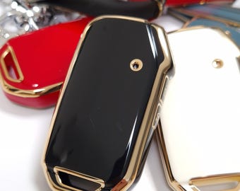 Key Cover For KIA Sportage Ceed Sorento Soul K5 Cerato Forte Telluride Case Keyless Entry Remote Fob + Keyring Clip 7