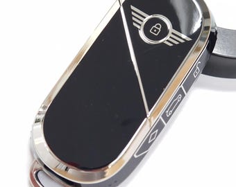 Key Cover For New Electric BMW MINI Cooper Aceman E Sport Remote Fob Case + Keyring option 13