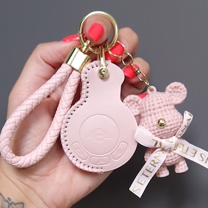 Mercedes Glc-class Key Fob Cover, Handcrafted Leather Key Case For GLC63, 350e, EQC, GLC 300, 4MATIC, Keychain, Gift For Him, Birthday Gift - View #10