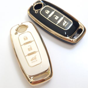 Key Cover For NISSAN Juke Teana Infiniti Qashqai Micra 3 Button Case Keyless Entry Remote Fob Hybrid 6