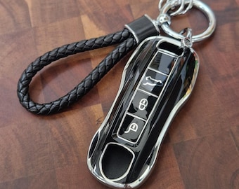 Remote Key Cover Case Fob For Porsche 911 Turbo Panamera Macan Cayenne Taycan 6