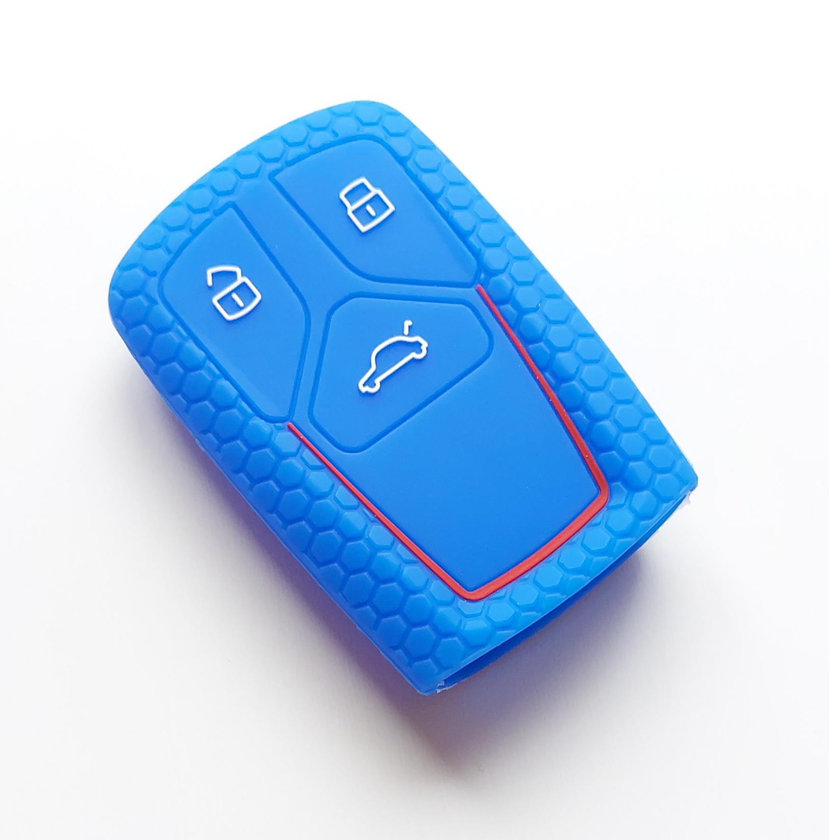 thumbnail interactive-video image 1 of Auto-Styling Key Fob Cover For Audi A1 S1 A3 S3 RS3 A4 A5 S5 A6 S6 RS6 TT Q2 Q3 Q5 Q7 – TL58 1 of 2