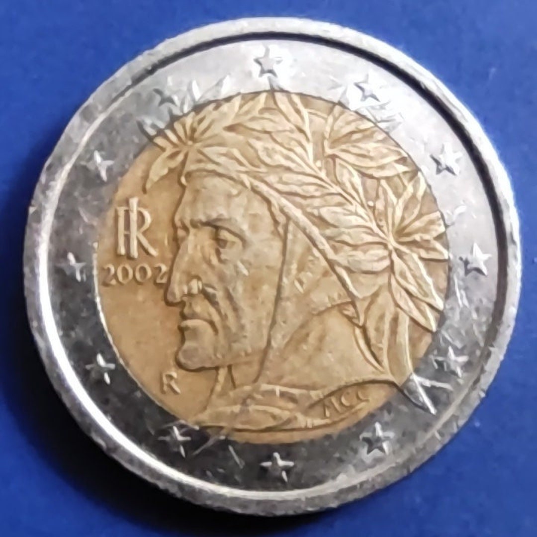 2 Euro Münze Dante Alighieri 2002 Wert
