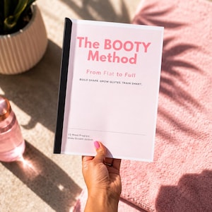Grow Your Glutes FAST | 12 Week Booty Program for Women | Stop Wasting Time in the Gym | Glute Workout Guide PDF
