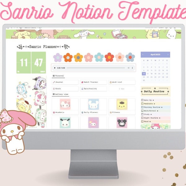Notion Template Etsy