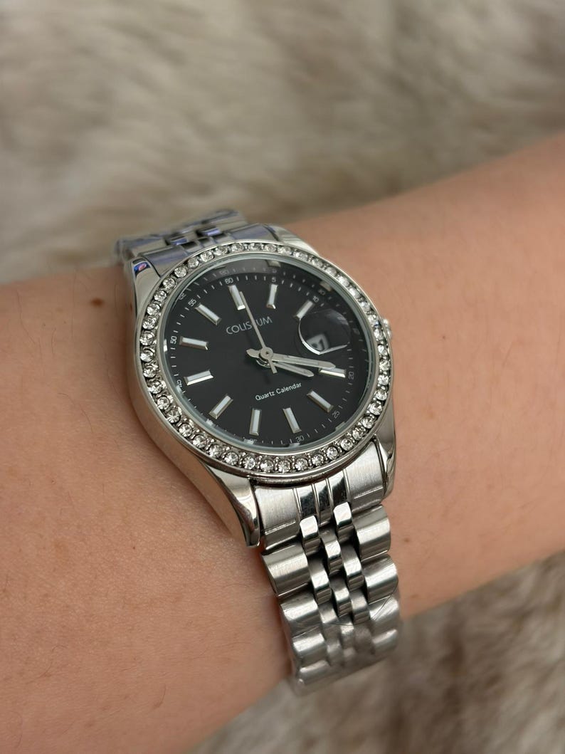 Datejust Watch with Black Stone Dial image 2