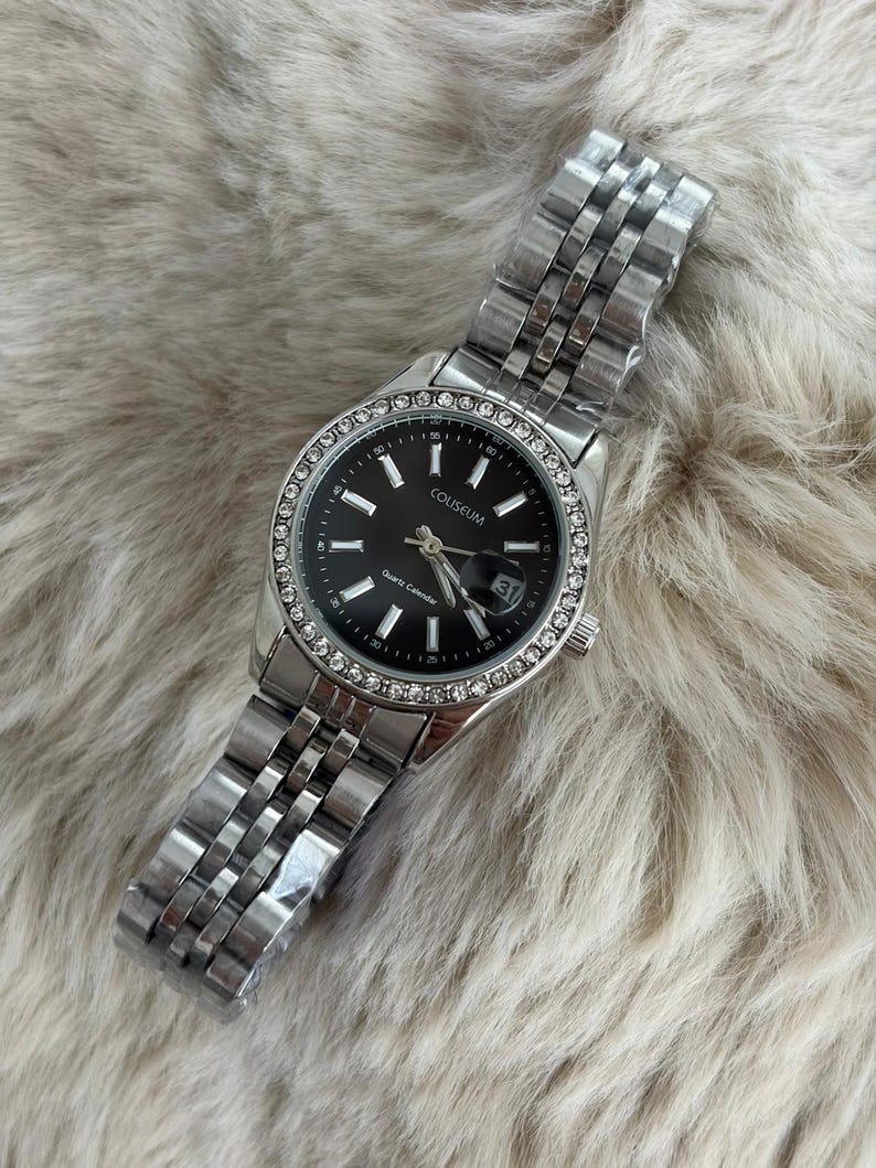Datejust Watch with Black Stone Dial image 3