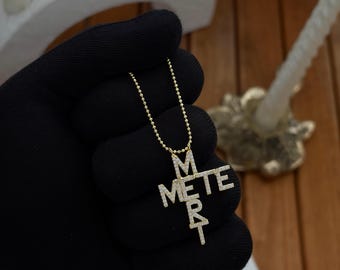 Collier prénom en argent sterling 925