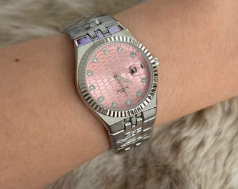 Montre Lady Datejust en argent