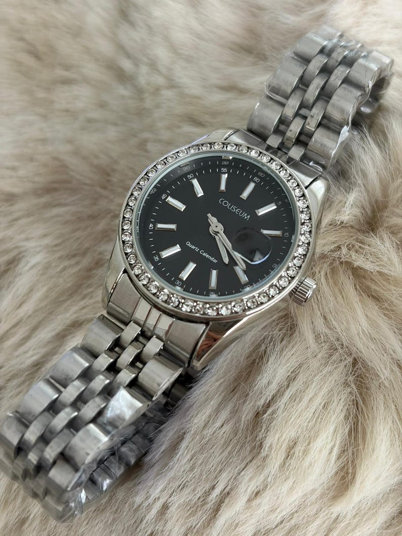 Datejust Watch with Black Stone Dial image 5