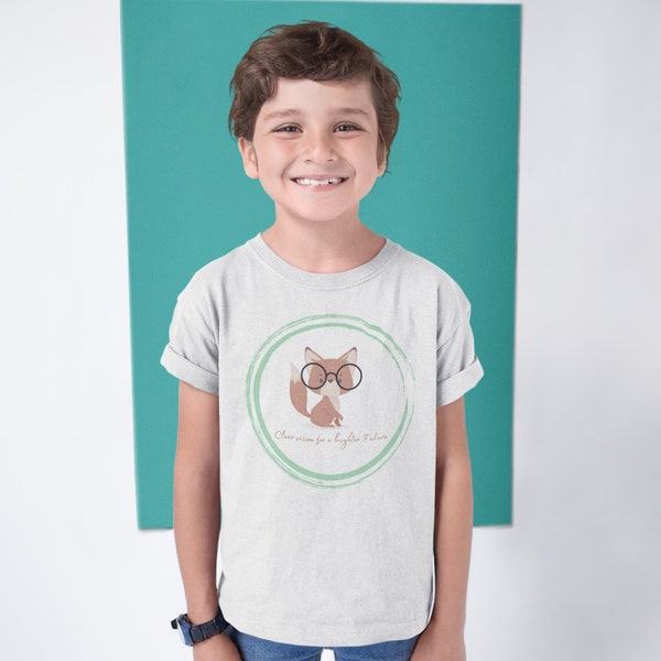 Nachhaltiges T-Shirt, Kinder, Fuchs, Save the Nature, Unisex - Kids Organic Shirt