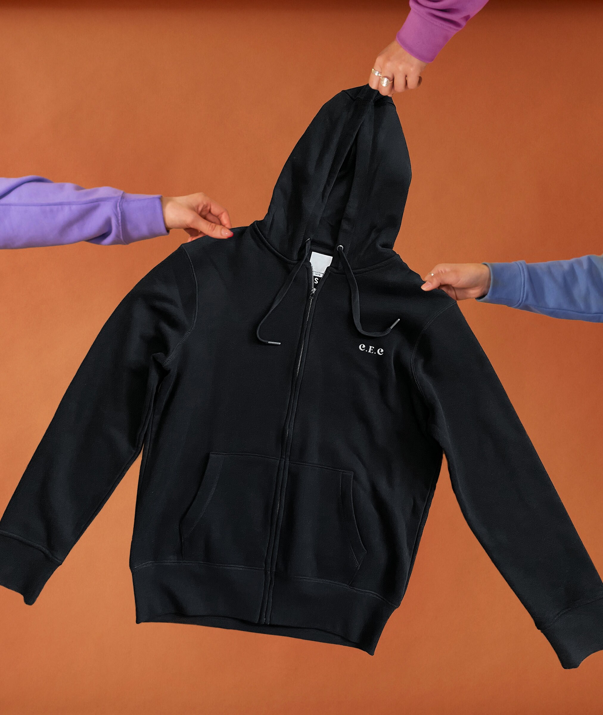 Embroidered zip up hoodie - Etsy.de